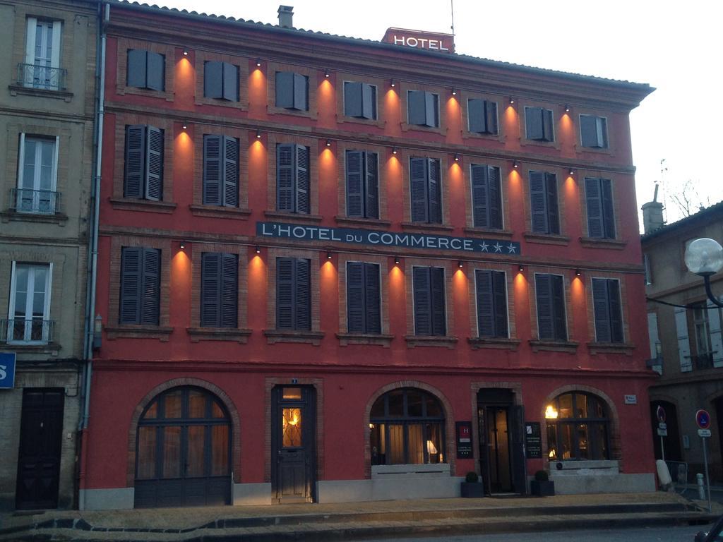 Hotel Du Commerce Montauban Exterior photo
