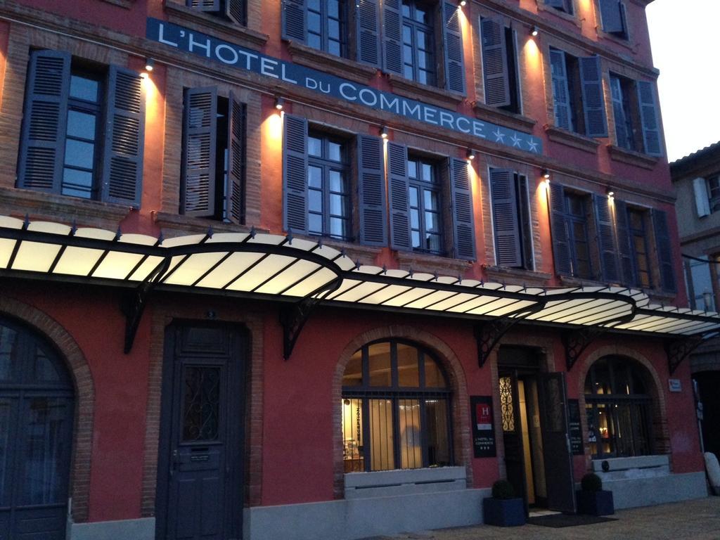 Hotel Du Commerce Montauban Exterior photo